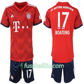 Günstige Fußballtrikots Bayern Munich Boateng 17 Kinder Heimtrikot 2018/19